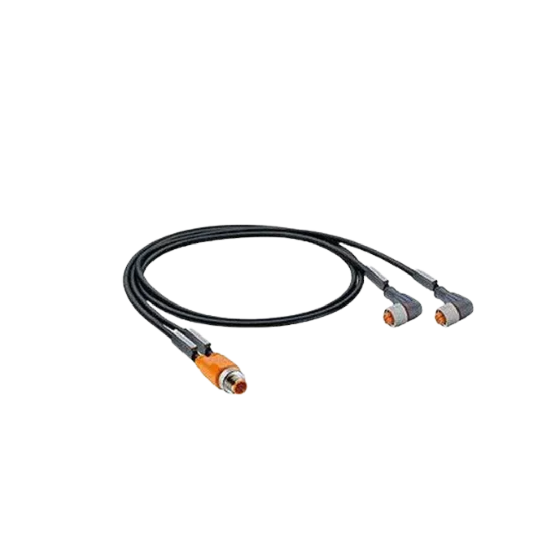 M12 Y spliter male - to Two M12 female right angle connectors